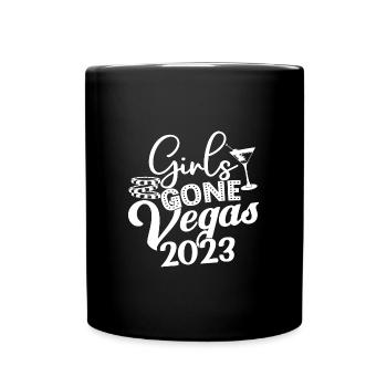 Girls Gone Vegas 2023 - Fête du week-end Girls Trip - Mug uni - noir - Devant