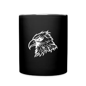Pygargue à tête blanche cool Aigle - Mug uni - noir - Devant