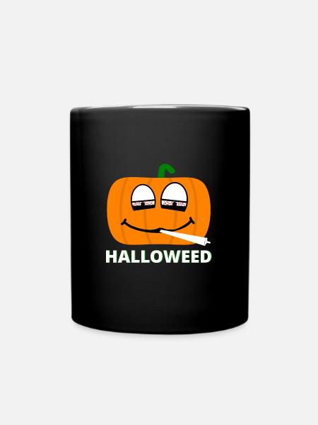 Halloweed - Tasse einfarbig - Schwarz
