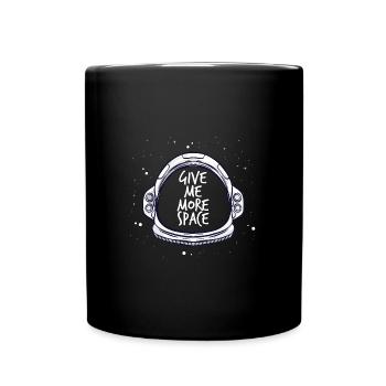 Astronaut All Funny Saying Free Space Freedom - Full Colour Mug - black - Front