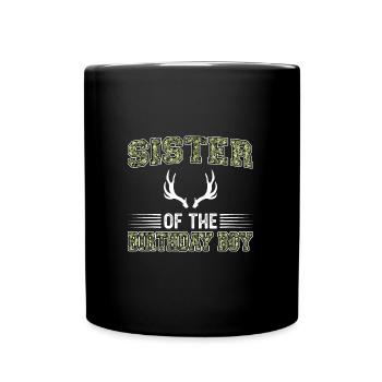 Jäger Jagd Jagd Geschenk - Tasse einfarbig - Schwarz - Vorne