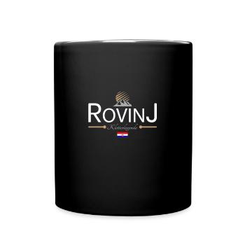 Rovinj Klettern - Tasse einfarbig - Schwarz - Vorne