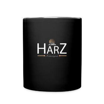 Harz Klettern - Tasse einfarbig - Schwarz - Vorne
