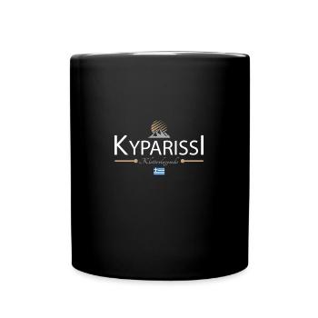 Kyparissi Klettern - Tasse einfarbig - Schwarz - Vorne
