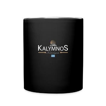 Kalymnos Klettern - Tasse einfarbig - Schwarz - Vorne