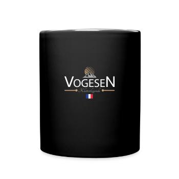 Vogesen Klettern - Tasse einfarbig - Schwarz - Vorne