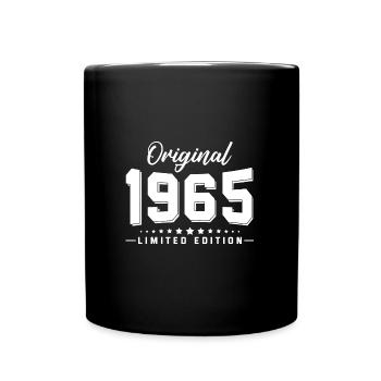 57th birthday vintage 1965 - Full Colour Mug - black - Front