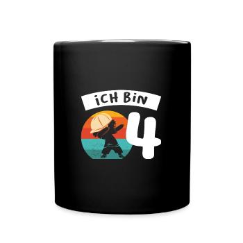 11.Geburtstag Dabbing 11 Jahre alt Geschenk - Tasse einfarbig - Schwarz - Vorne