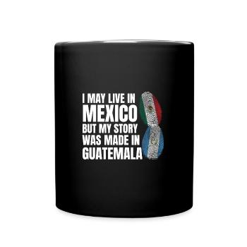Basketball & Tacos Basketball Tacos Geschenk - Tasse einfarbig - Schwarz - Vorne