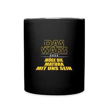 DAS WARS - Chemise Cool Matura '25 Motto - Mug uni - noir - Devant