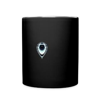 Fractal - Frozen Tear - Full Colour Mug - black - Front