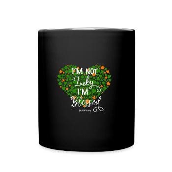 Christlich Gott Glaube Religiöses Geschenk - Tasse einfarbig - Schwarz - Vorne