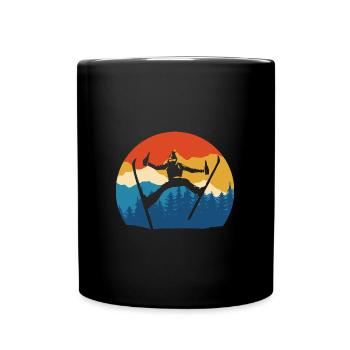 Apres Ski - Winter Sports Skiers Quote Gift - Full Colour Mug - black - Front