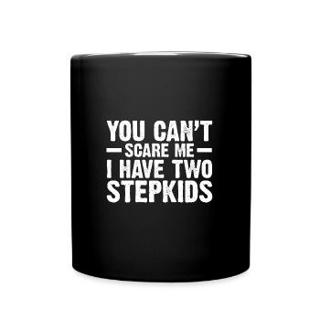 Bonus Papa Bonus Papa-Opa Stiefvater Geschenk - Tasse einfarbig - Schwarz - Vorne