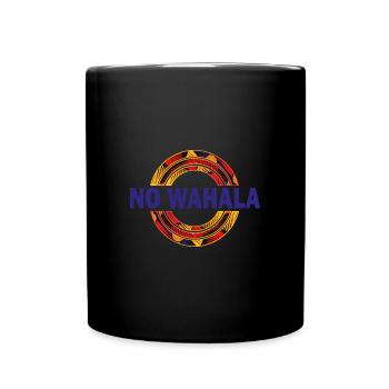 No wahala T-shirts Hoodies - Full Colour Mug - black - Front