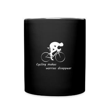 Cyclisme Vélo de route Vélo Gravel Contre-la-montre Vélo - Mug uni - noir - Devant