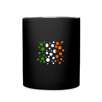 Ireland Irland - Tasse einfarbig - Schwarz - Vorne