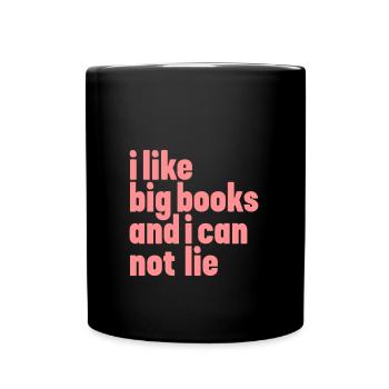 big books - Tasse einfarbig - Schwarz - Vorne