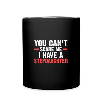 Bonus Papa Bonus Papa-Opa Stiefvater Geschenk - Tasse einfarbig - Schwarz - Vorne