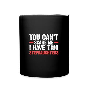 Bonus Papa Bonus Papa-Opa Stiefvater Geschenk - Tasse einfarbig - Schwarz - Vorne