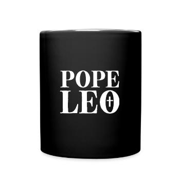 POPE Leo - Tasse einfarbig - Schwarz - Vorne