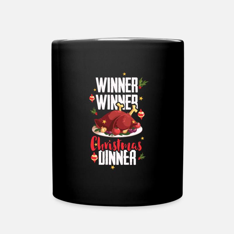 Weihnachten - Tasse einfarbig - Schwarz