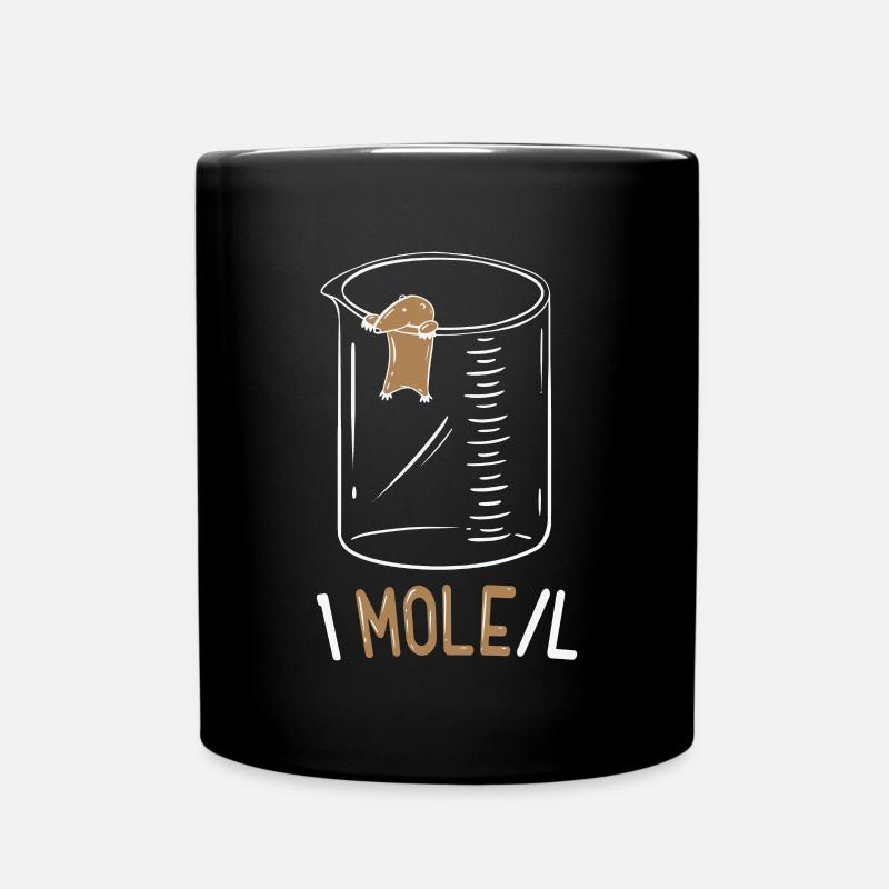 Une mole par litre Drôle Chimie Geek Physics Nerd - Mug uni - noir