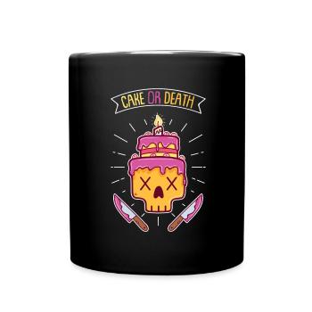 Pastry baker cake decoration cake confiseur - Full Colour Mug - black - Front