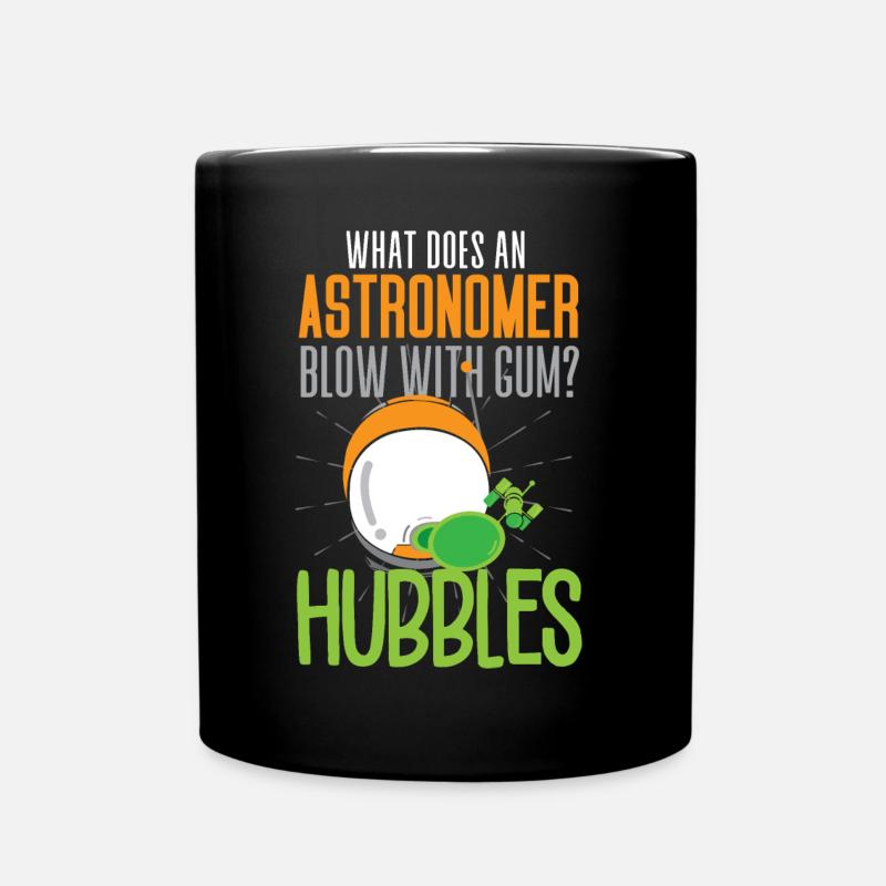Funny space travel saying - Full Colour Mug - black