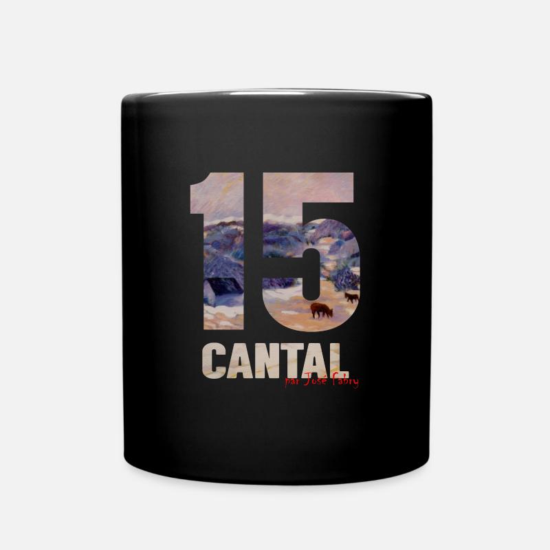 José Fabry - Cantal 15 - 2 - Mug uni - noir