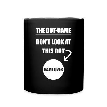 Dotgame Game - Full Colour Mug - black - Front