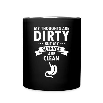 Gastric Bypass and Gastric Bypass Operation Design - Full Colour Mug - black - Front