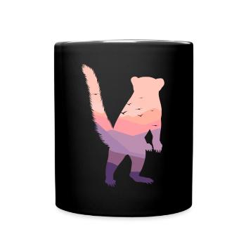 Coati - Full Colour Mug - black - Front