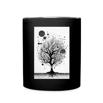 The Magic Tree - Full Colour Mug - black - Front
