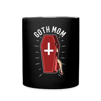 Goth Mom - Full Colour Mug - black - Front