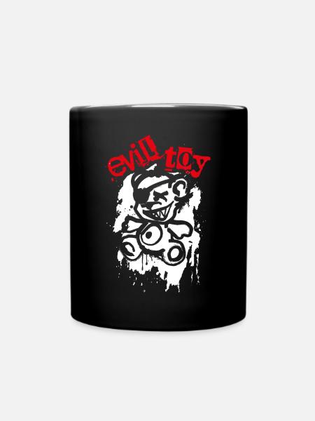 Evil Toy - Tasse einfarbig - Schwarz