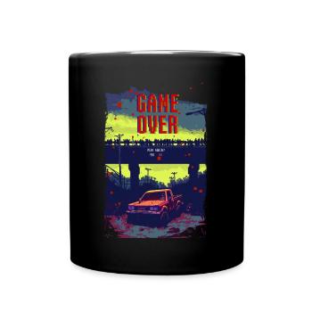 Game Over - Full Colour Mug - black - Front