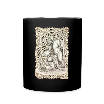 Le Bon Pasteur - The Good Shepherd - Full Colour Mug - black - Front