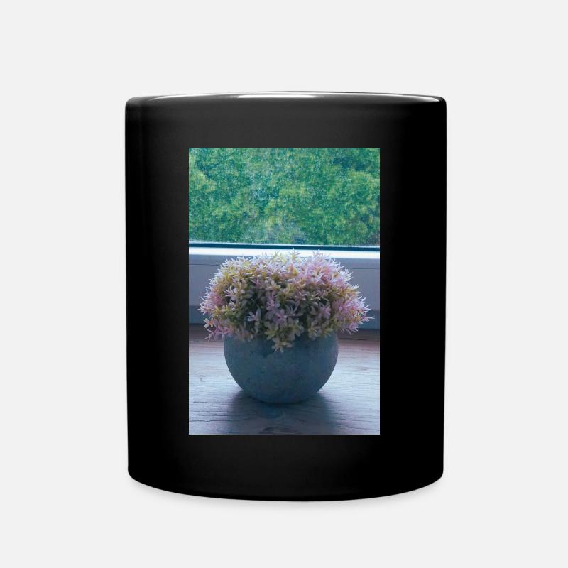 Bloom 1.0 - Tasse einfarbig - Schwarz