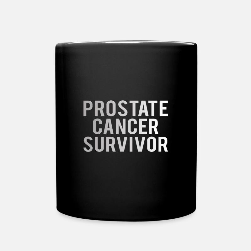 Prostate cancer: Prostate cancer survivor - Tasse einfarbig - Schwarz