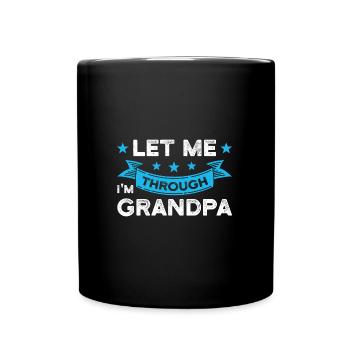 Großvater Großvater Großvater Geschenk - Tasse einfarbig - Schwarz - Vorne
