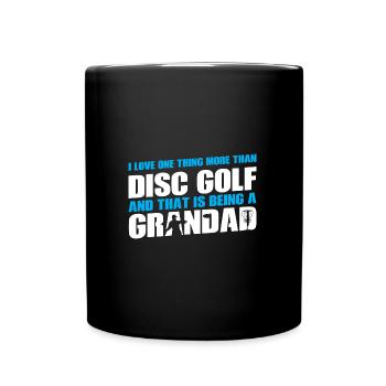 Discgolfer Discgolf Discgolfing Geschenk - Tasse einfarbig - Schwarz - Vorne