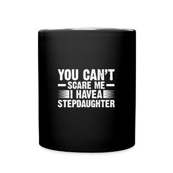 Bonus Papa Bonus Papa-Opa Stiefvater Geschenk - Tasse einfarbig - Schwarz - Vorne