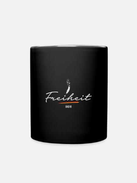 Freedom 1848/49 - German | Baden Revolution - Full Colour Mug - black