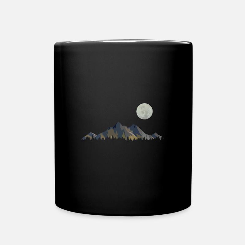 ASTRONOMY: Moon - Tasse einfarbig - Schwarz