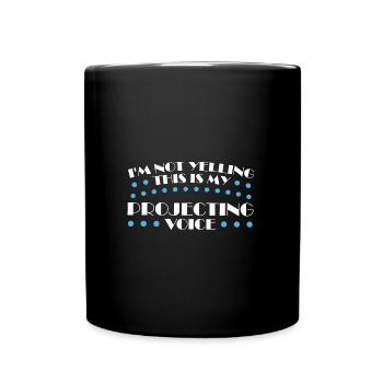 Theater Broadway Theater Geschenk - Tasse einfarbig - Schwarz - Vorne