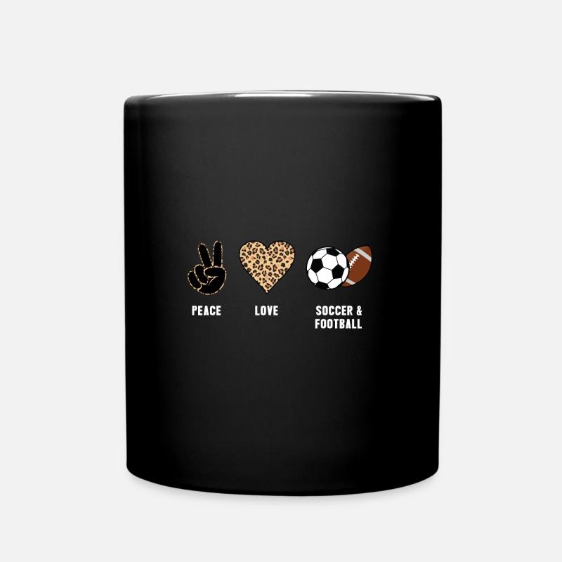 baller fussball baller Geschenk - Tasse einfarbig - Schwarz