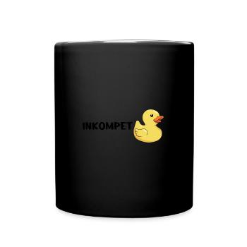 Lustig Ironie Ente Ente Sarkasmus Geschenk - Tasse einfarbig - Schwarz - Vorne