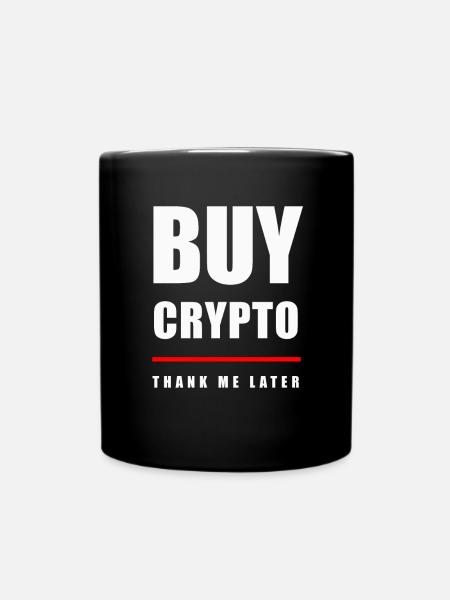 Buy crypto - Full Colour Mug - black