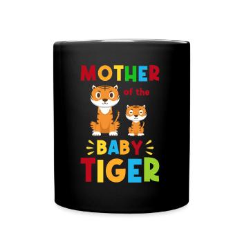 Mother Birth Motherhood Mother's Day Mom - Full Colour Mug - black - Front